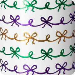 Mardi Gras Bows Mega Mug 40oz