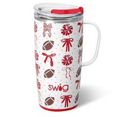 We've Got Spirit Red + Grey Travel Mug 22oz