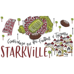 Saturdays in Starkville Travel Mug 22oz