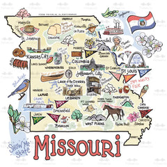 Missouri Medium Iced Cup Coolie