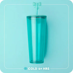 Summer Salt Plastic Tumbler 24oz