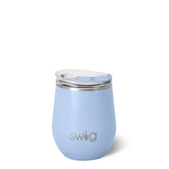 Shimmer Periwinkle Stemless Wine 12oz