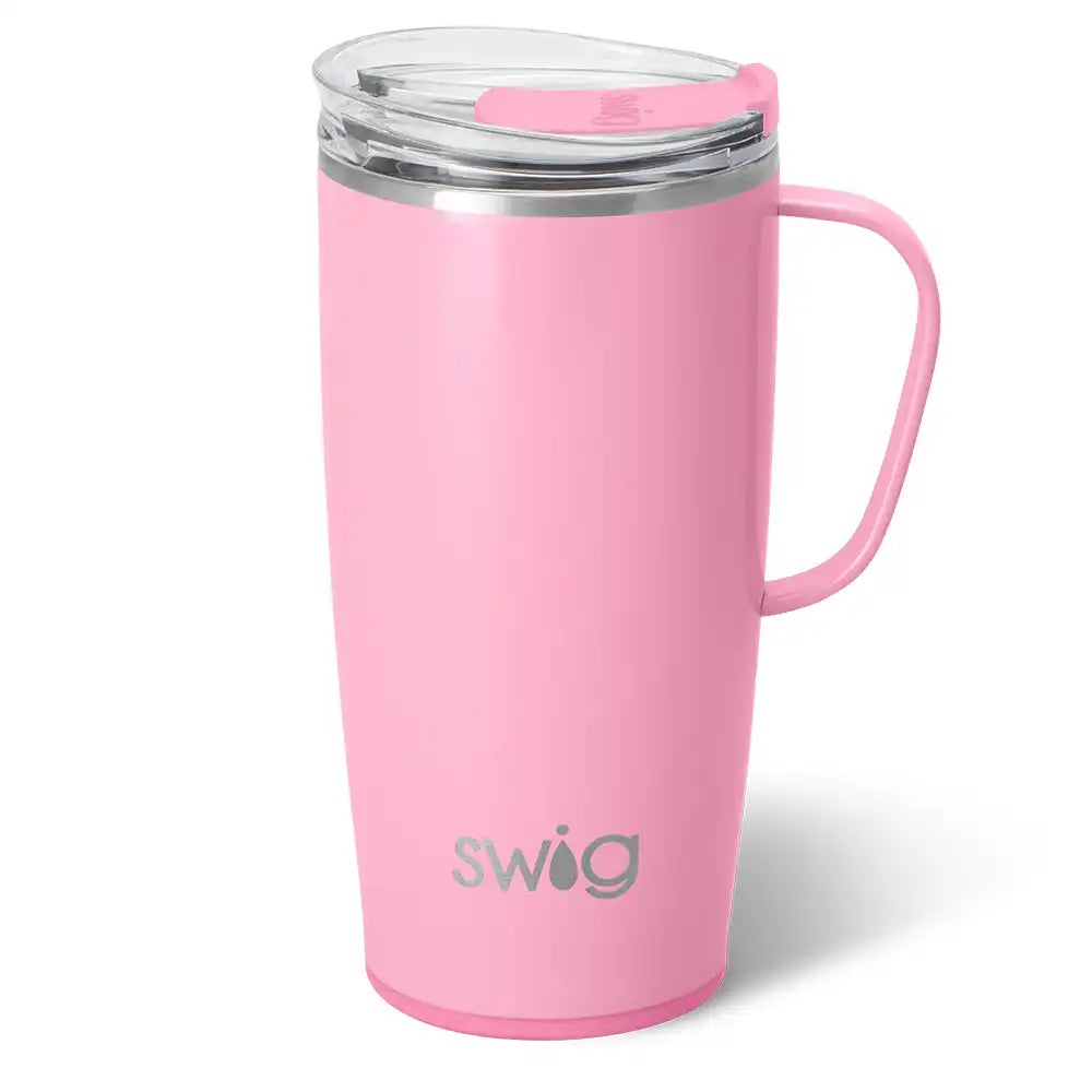 Shimmer Bubblegum Travel Mug 22oz
