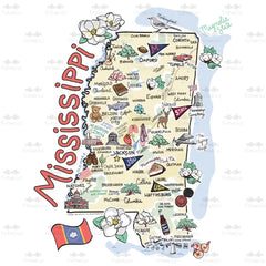 Mississippi Medium Iced Cup Coolie