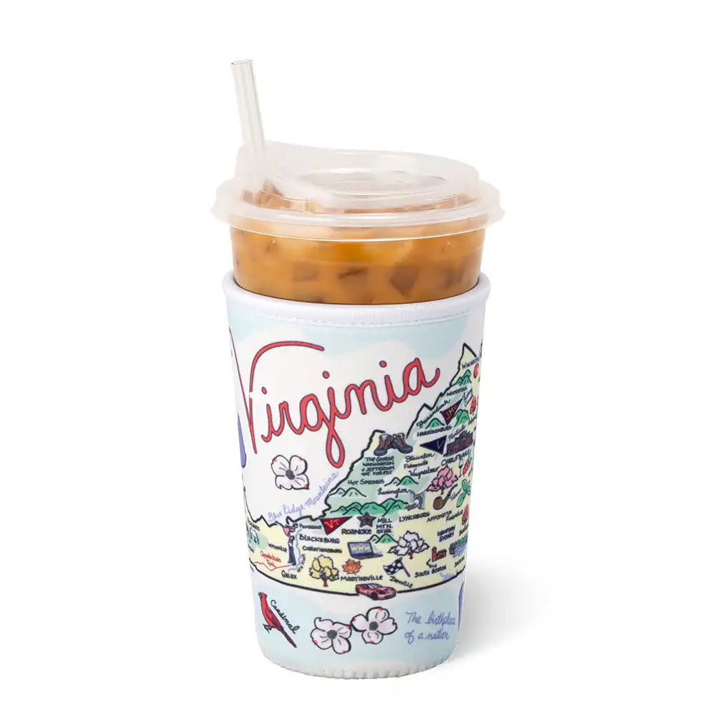 Virginia Medium Iced Cup Coolie