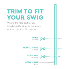 Scrub Life Straw Topper Set